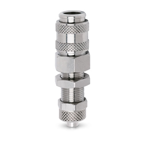 Quick Coupling Bulkhead Push-on