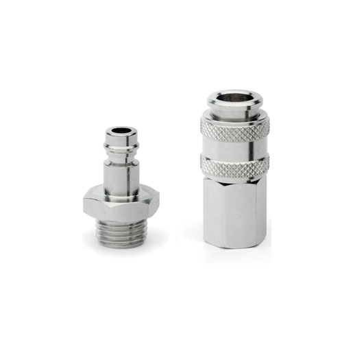 Series 5000L and 5000LT quick-release couplings for the conditioning of moulds for plastics
