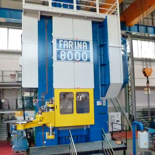 Hot Forging (Hammers, screw presses, mechanical, hydraulic presses) – FARINA