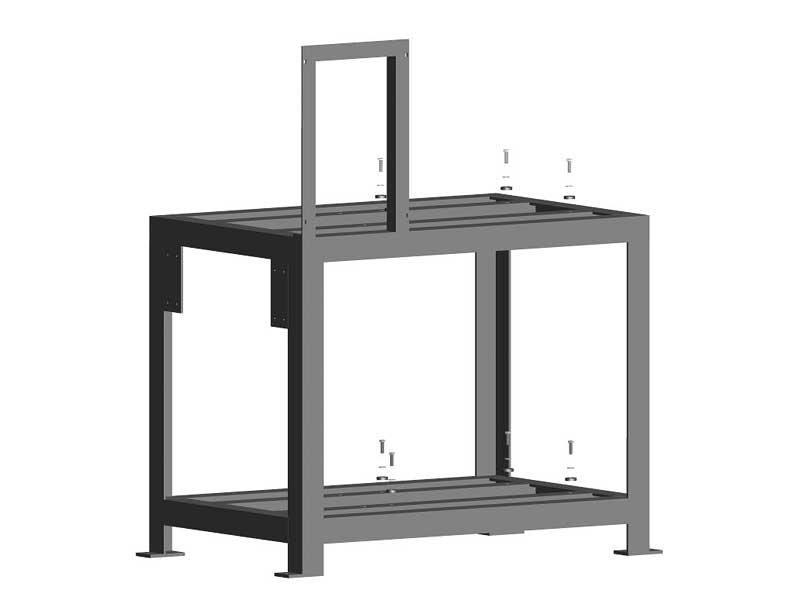 Support frames for two vacuum pumps ᐉ ld-gmbh.com - ld-gmbh.com